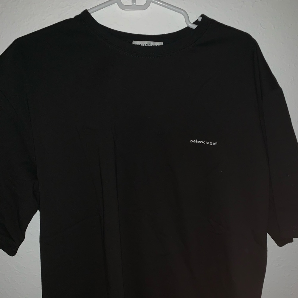 Balenciaga black tee